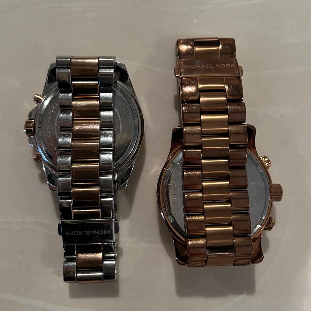 Set of 2 Michael Kors watches - Picture 3 of 4
